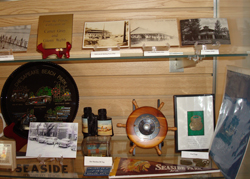 Display case from museum